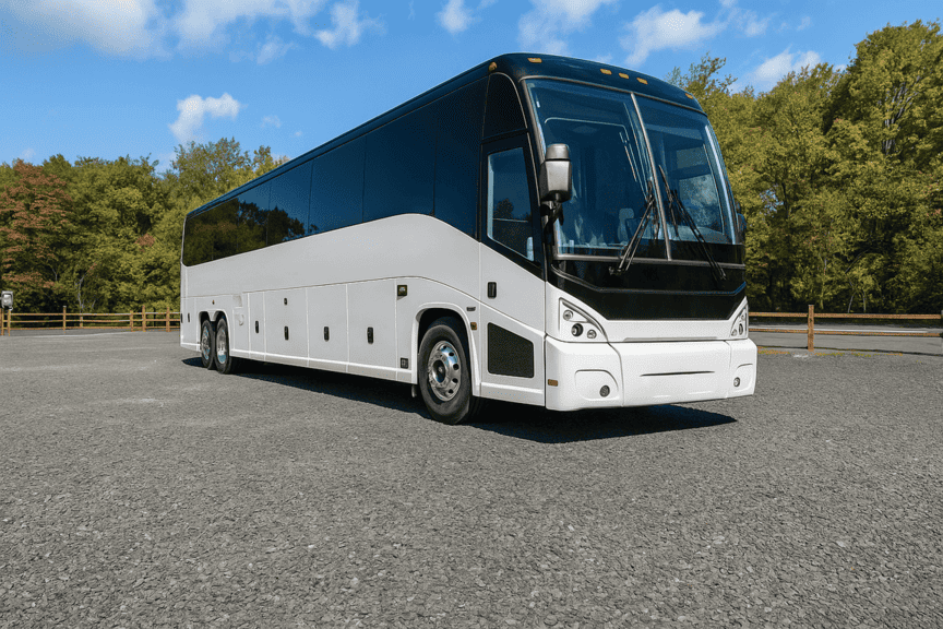 picture of Charter Bus Rental Santa Barbara coach bus